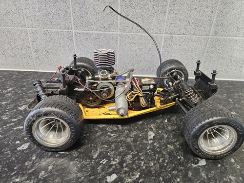 Vintage shumacher nitro car - nitro,