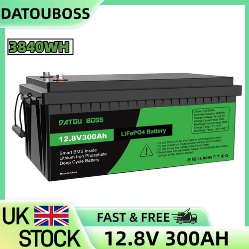 12v 300ah lifepo4 lithium - 300ah,