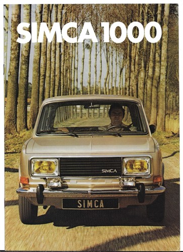 Simca 1000 1977 swiss - simca,