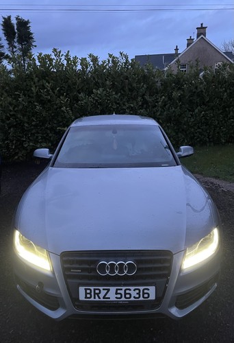 Audi breaking s line - a5,