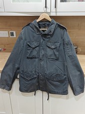 Vintage Marlboro Classics MCS Men's M-65 Utility Jacket Dark Blue/Grey