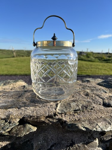 Antique edwardian bon - bon, jar