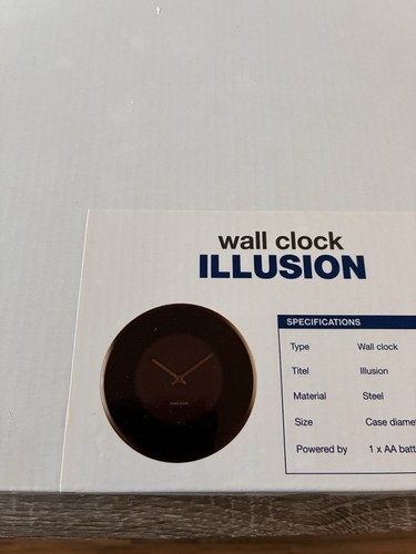 Karlsson illusional clock - karlsson,