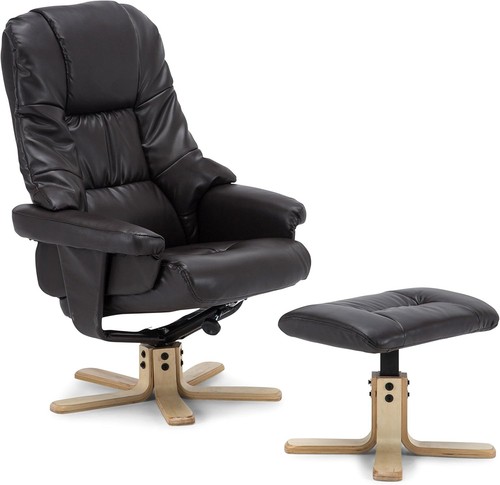 New leather swivel - new,