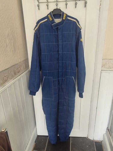 Omp mens racing suit blue - mens, in