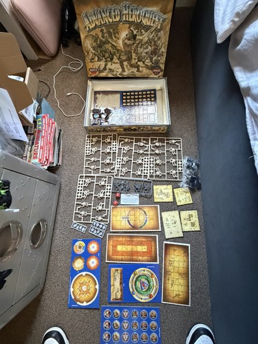 Advanced heroquest board - board, on