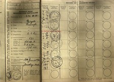 ORIGINAL VINTAGE R.F.60 LOG