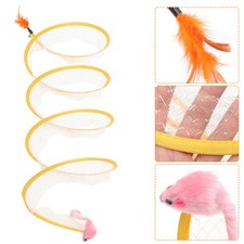 Interesting Cat Toy Cat Tunnel Toy Funny Cat Kicking Toy Household Cat Plaything