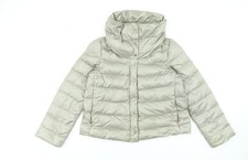 Zara Woman Beige Down Puffer