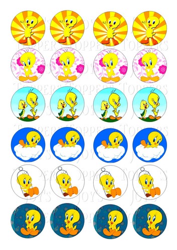 Tweety pie yellow bird - 24, pie/yellow