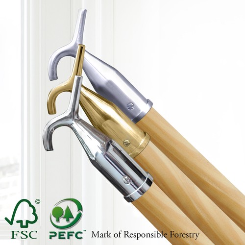 Pole hook opener - for, sash