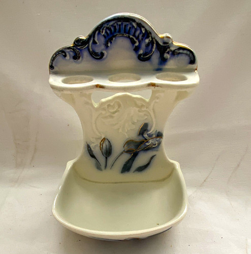 Antique tulip toothbrush - antique,