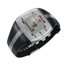 Polar FT 7 Fitness Watch with Chest Strap & Tracker - Black/Silver - Mint Condition