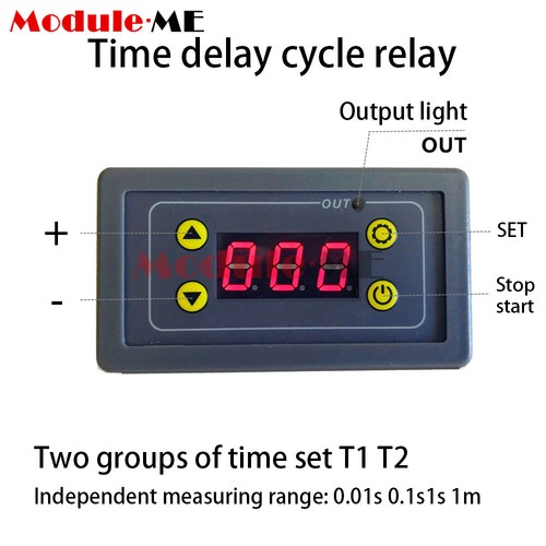 Delay time relay module - time,