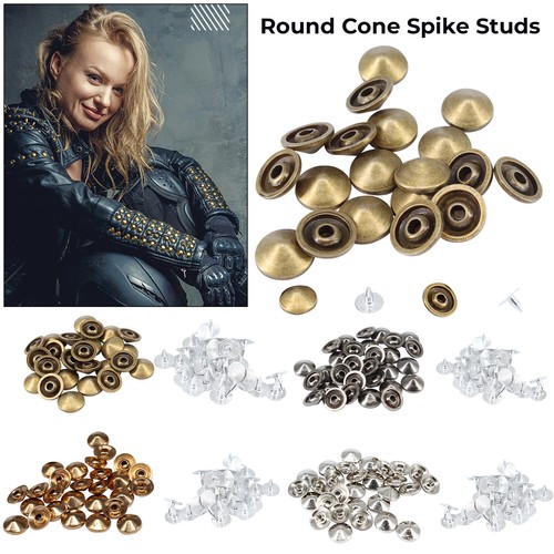 100pcs low cone stud rivets - stud,