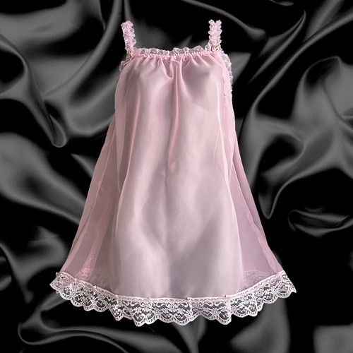 Baby pink sheer soft nylon - baby,