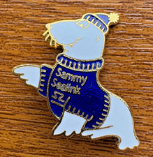 Sammy Sealink Mascot Enamel