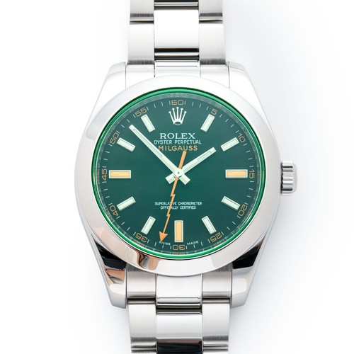 Rolex milgauss 116400gv 40mm - rolex,