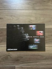 MUGEN POWER 2002 Catalog V8 VTEC Engine Performance Parts Used