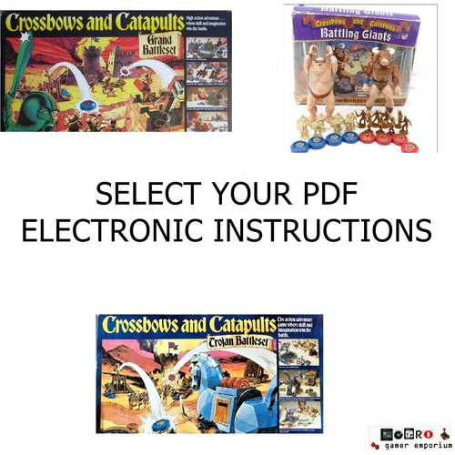 Crossbows and catapults - and,