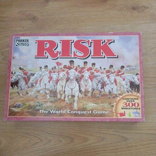 Vintage 1996 risk parker board - parker,