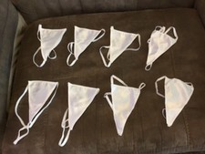 Womens White G String Panties