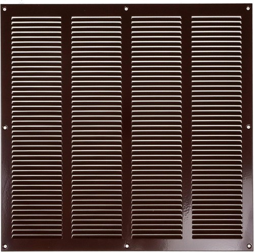 Brown metal air vent cover - metal,