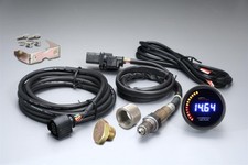 UNIVERSAL classic car lambda display additional instrument incl. broadband Bosch probe