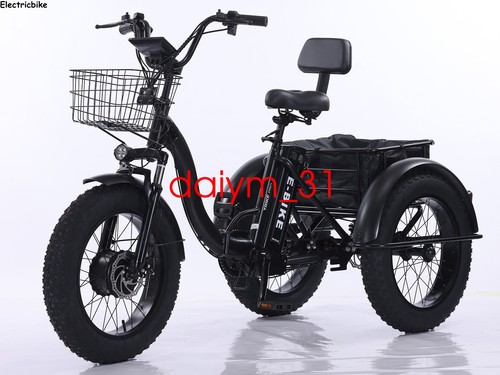 48v foldable electric tricycle - 48v,