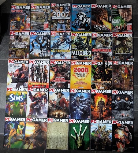 Gamer magazine various - pc,