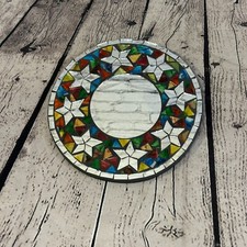 Rainbow Star Mosaic Tile Wall