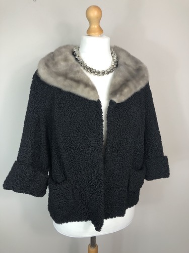Vintage 1950s curly persian