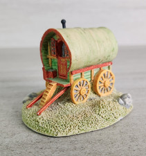 Irish Heritage Collection Gypsy Caravan Figurine Ireland 3"x2" Miniature Vardo