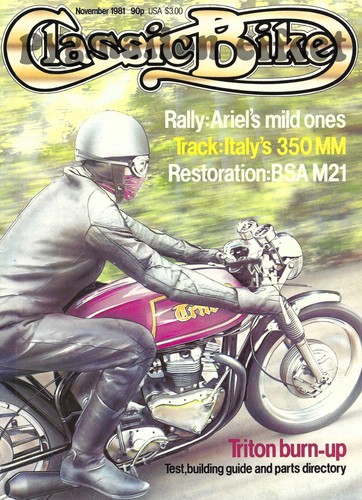 Classic bike triton 650cc - classic,