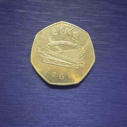 Ireland éire 50p pre euro - Éire, pre-euro