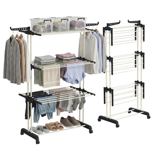 Tier foldable laundry - 4, dryer