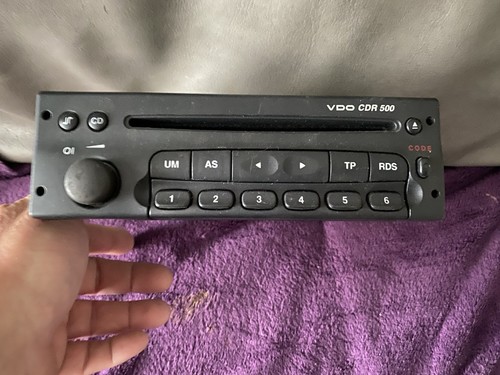 Vauxhall vdo cdr500 - vauxhall,