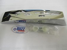 Front Mudguard Crest in Plastic Chrome to fit Vespa PX E LML 2T T5 Classic