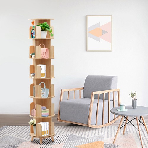 Tier rotating bookshelf - 6,