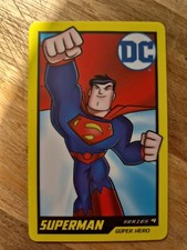 DC collectable cards Arcade Penny Pusher Cards - Superman Series 4