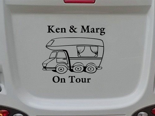 Campervan motorhome sticker - campervan, rv