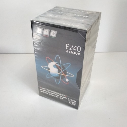 Bbc e240 blank vhs - bbc, video