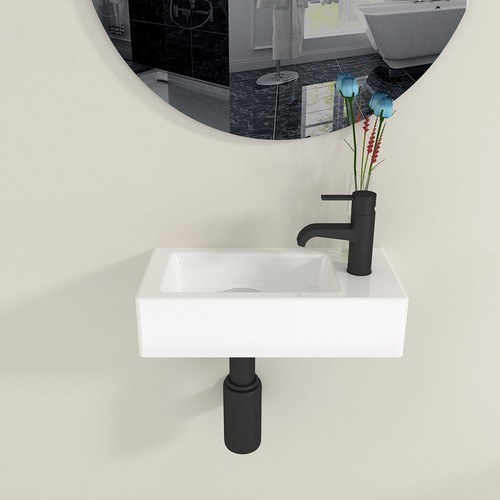 Bathroom wash basin - bathroom, wall