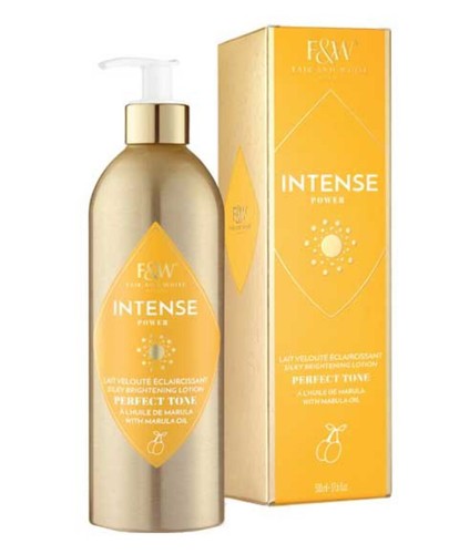 Fair and white intense power - and,