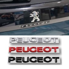 1PCS for Peugeot rear logo emblems ornaments sticker metal badge 4008 2008