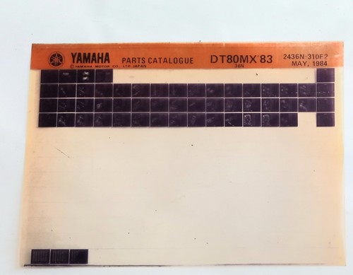 Yamaha enduro dt80mx - yamaha, 83