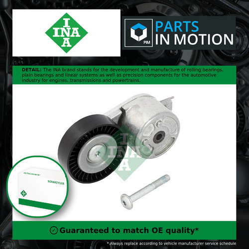 Aux belt tensioner - belt, fits