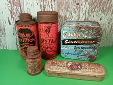 Vintage Rare John Bull Tin Can