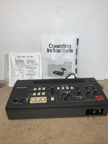 Vintage panasonic s1e - vintage, wj-s1e