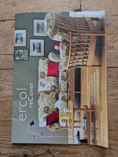 Ercol Furniture Catalogue / Brochure - Model Identification for Webbing Cushions